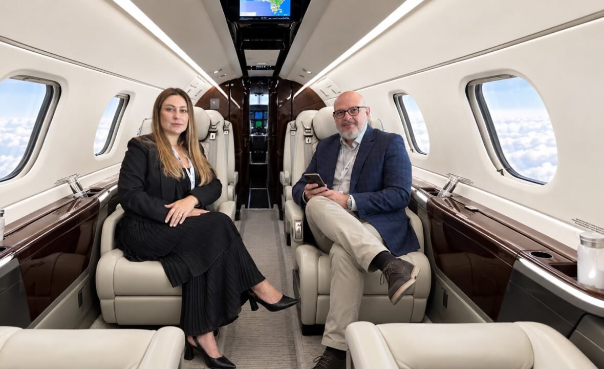 Paula Soffo Hoffmann e Raul Marinho, sócios-diretores da FLY CGC.