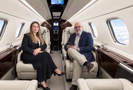 Paula Soffo Hoffmann e Raul Marinho, sócios-diretores da FLY CGC.