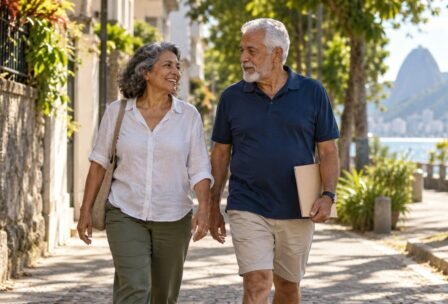 Casal acima dos 60 anos; o mercado de planos criou produtos específicos para esse público.