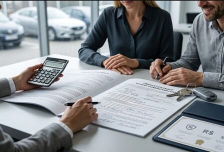 Crédito com garantia de veículo em concessionária