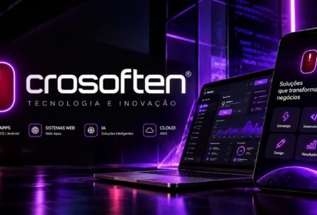 Crosoften desenvolve aplicativos, plataformas web e soluções de inteligência artificial sob medida