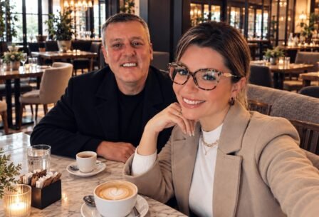 Jair e Cristiane, sócios e fundadores da De Carli Imóveis, especializada no mercado imobiliário da Serra Gaúcha.